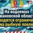 На водоемах Ивановской области вводятся ограничения на рыбную ловлю - Городской округ Шуя